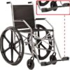 61MHJXd4-kL._AC_SL1000_.jpg Pedal para Cadeira de Rodas Jaguaribe - Par