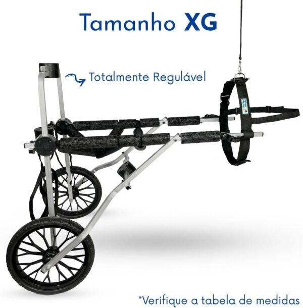 61ORxeIpX3L._AC_SL1080_.jpg Cadeira de Rodas para Cachorro de Grande Porte Tamanho XG Pet Best Soluções