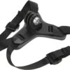 Suporte Ajustável para Câmera de Capacete de Montagem No Queixo, Evita Deslizamento, Suporte para Câmera de Capacete de Motocicleta para Pilotos Hero 7 6 5 (Preto)