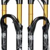 61P1WUmZftL._AC_SL1500_.jpg Garfo dianteiro para bicicleta de montanha X9 Pro - Rebote de amortecimento ajustável, viagem de 140/160 mm, serve para 26/27,5/29 polegadas