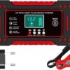 61RecWJfERL._AC_SL1200_.jpg Carregador de Bateria Inteligente 12V, Display Digital, Bivolt, para Carro, Moto e Caminhão, com Proteção Contra Superaquecimento