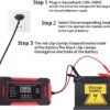 61Taa9VcZZL._AC_SL1200_.jpg Carregador de Bateria Inteligente 12V, Display Digital, Bivolt, para Carro, Moto e Caminhão, com Proteção Contra Superaquecimento