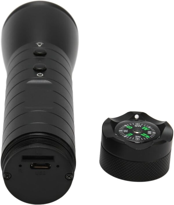 Lanterna de vídeo 1080p, gravador de capacete, câmera para uso ao ar livre, mini câmera de ação de ciclismo, luz de LED, 2200 mAh, câmera esportiva grande angular 120