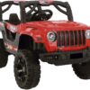 Bang Toys Carro Elétrico Mini Jipe 12v Recarregável Vermelho