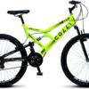 61V5TjCnDL._AC_SL1200_.jpg Colli Bike, Bicicleta GPS 148 Dupla Suspensão e Freios V-Brake, Aro 26 Aero, 36 Raias, 21 Marchas