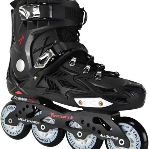 61VXYrbphzL._AC_SL1000_.jpg Patins Traxart Dynamix Preto Profissional Abec 7 80mm Urban