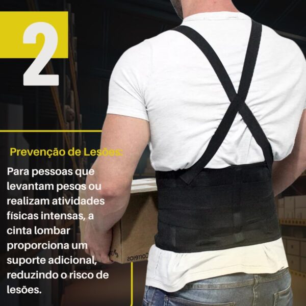 61VfeL1KDhL._AC_SL1200_.jpg Cinto Lombar proteção coluna EPI corretor postural | Equipamento ideal para carregar cargas pesadas |DEPARTAMENT STORE (M)