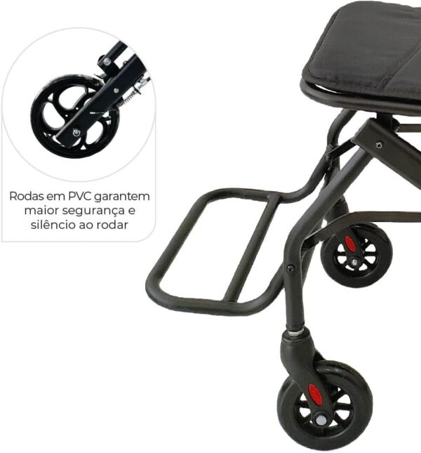 Cadeira de Transporte até 100 kg D90 Dellamed