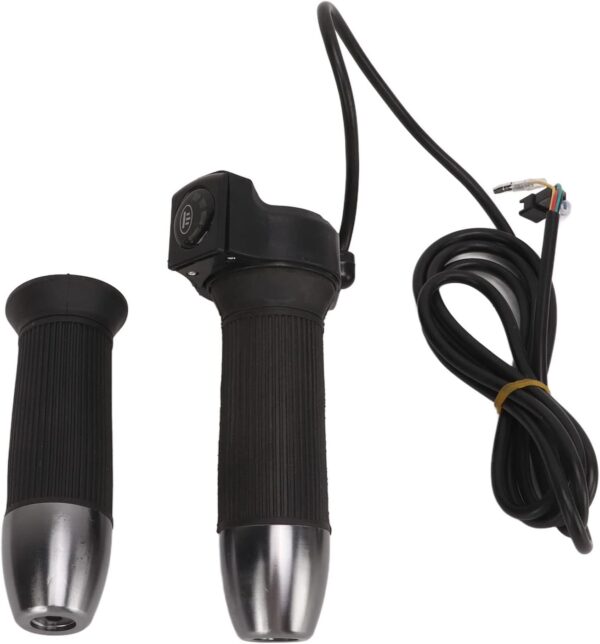 KIMISS 1 par de Acelerador de Bicicleta Elétrica Universal 48V Guiador de Controle de Velocidade Com Display de Energia Digital - 5 Cores Disponíveis para Scooters e Triciclos