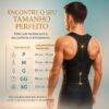 61WhPJf8o2L._SL1024_.jpg Colete Corretor Postural Ortopédico Unissex Ajustável Premium - Alívio de Dores nas Costas, Lombar e Pescoço, Com Cinta e Suporte para Clavícula, Conforto e Estilo (X-Grande)