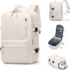 61XHeFgZL9L._AC_SL1500_.jpg Romantic Crown Mochila de Viagem Expansivel Avião Grande Feminina,Mochila Executiva Masculina Impermeável Reforçada para Notebook,Casual Esportes Hiking Escola Presente