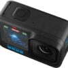 61Xz8gAJO1L._AC_SL1500_.jpg GoPro HERO12 BLACK - à Prova D'água com 5.3K60, 27MP, Vídeo + Foto HDR, HyperSmooth 6.0, Trava de horizonte 360°, Live + webcam, Áudio por Bluetooth, Bateria enduro, QUIK