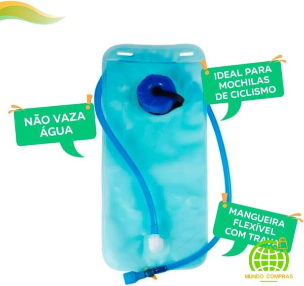 Refil Bolsa De Hidratação Mochila 2 Litros Reservatório Mundo Compras