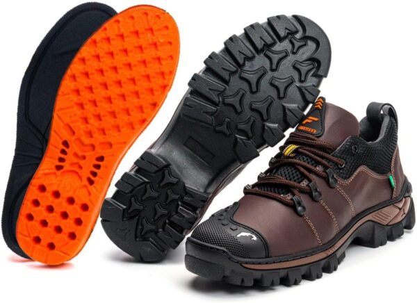 Tênis Trekking Bota Resistente Para Trabalhos Pesados E Trilhas Adventure Reforçado