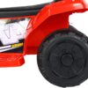 Bang Toys - Quadriciclo Elétrico Infantil Astro 6V - com Luzes de LED, Sons, Entrada USB/MP3, Acelerador no Pedal - Suporta até 30kg - Cor Vermelho