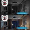 Câmera Lâmpada WiFi 360° Full HD 1080p com Visão Noturna, Detecção de Movimento, Áudio Bidirecional, Monitoramento Remoto via App Yoosee, Segurança Inteligente, Bivolt