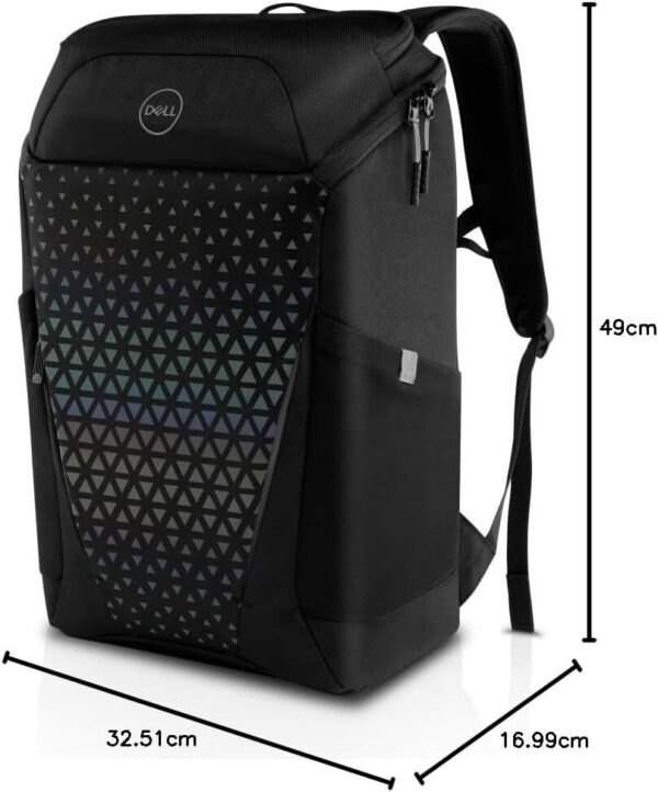 61argsBI6NL._AC_SL1071_.jpg Mochila DELL Gaming, Preto, 460-BCZE, 15.6" e 17.3"