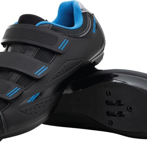 61asL7f5iUL._AC_SL1500_.jpg Tommaso Tênis feminino Pista SPD e Peloton — 2 em 1 — adequado para Peloton, bicicletas de estrada e a maioria das bicicletas internas — Instale suas próprias chuteiras Delta ou SPD Acessórios