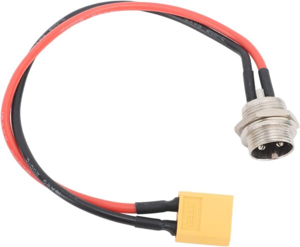 61bUEpBeJuL._AC_SL1500_.jpg Porta do Carregador de Scooter Elétrico, Liga de Alumínio e Porta de Carregamento de Scooter ABS para Scooter Elétrico