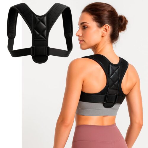 61c4eOOFa-L._SL1024_.jpg Corretor Postural Ajustável Unissex- Conforto & Alívio para Ombros e Coluna (P ao GG)