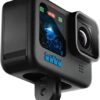 61dSBxp6a2L._AC_SL1500_.jpg GoPro HERO12 BLACK - à Prova D'água com 5.3K60, 27MP, Vídeo + Foto HDR, HyperSmooth 6.0, Trava de horizonte 360°, Live + webcam, Áudio por Bluetooth, Bateria enduro, QUIK