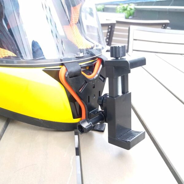 61dmMhLDKLS._AC_SL1024_.jpg SANGHAI Suporte de suporte de capacete de motor Queixo Suportes para telefone móvel para motocicleta Mountain Dog Action Camera Recorder Ride Mount Stand Holder Black