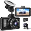 61f0F3JYIhL._AC_SL1000_.jpg Câmera Carro M01 Pro Dual Dash Cam Full HD Frente e Traseira, Visão Noturna, Detecção de Movimento, Wi-Fi Integrado e Cartão de 64GB, Segurança e Praticidade nas Viagens