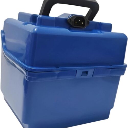 Caixa de Transporte para Bateria de Bicicleta Elétrica, às Intempéries E à Prova D'água, Ideal para Armazenar E Transportar Baterias.