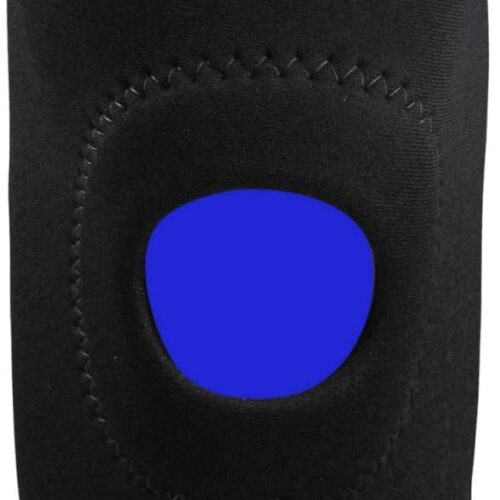 61fzlXuDRL._AC_SL1200_.jpg Joelheira com Orifício e Reforço Neoprene 0710 Realtex - Preta - M