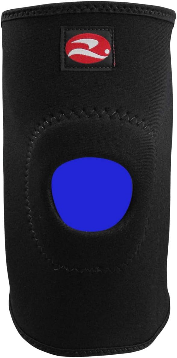61fzlXuDRL._AC_SL1200_.jpg Joelheira com Orifício e Reforço Neoprene 0710 Realtex - Preta - M
