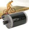 61gxnDCZNdL._SL1500_.jpg KIMISS Motor de Escova Elétrica ZY6812 24V 150W Com Polia de Metal para Bicicletas Elétricas e Scooters - Roda Dentada de Corrente DC, Design Compacto, Desempenho Estável