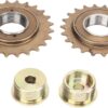 Kit de Adaptador de Roda Livre, Substituição do Adaptador de Roda Livre para Triciclos Elétricos Karts, Ferro de Alta Resistência Com 22t 24t de Tração Direita Esquerda para