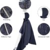 61i8bwuKqjL._AC_SL1500_.jpg Capa de chuva para scooter de mobilidade para equitação, acessórios de scooter de mobilidade, capa de scooter elétrica à prova d'água acessórios para poncho ao ar livre, scooters de mobilidade fechada