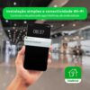 Câmera Inteligente Compatível com Alexa Wi-Fi Full HD iM5 SC Branco Intelbras