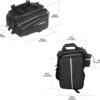 61jgZac7KYL._AC_SL1500_.jpg Dynwave Bolsa para bagageiro traseiro de bicicleta, mochila para ciclismo, à prova d'água, bolsa de ombro, pacote de armazenamento para viagem, bolsa de carga