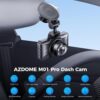 61lDyjmBfaL._AC_SL1000_.jpg Câmera Carro M01 Pro Dual Dash Cam Full HD Frente e Traseira, Visão Noturna, Detecção de Movimento, Wi-Fi Integrado e Cartão de 64GB, Segurança e Praticidade nas Viagens