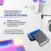 61lVaDZ5tVL._AC_SL1000_.jpg Câmera de Segurança Tomada Sem Fio 2MP WiFi Visão 360° HD 1080p Câmera IP Infravermelho Controle via App 2 Modos de Visão Noturna Áudio Bidirecional Detecção de Movimento Premium