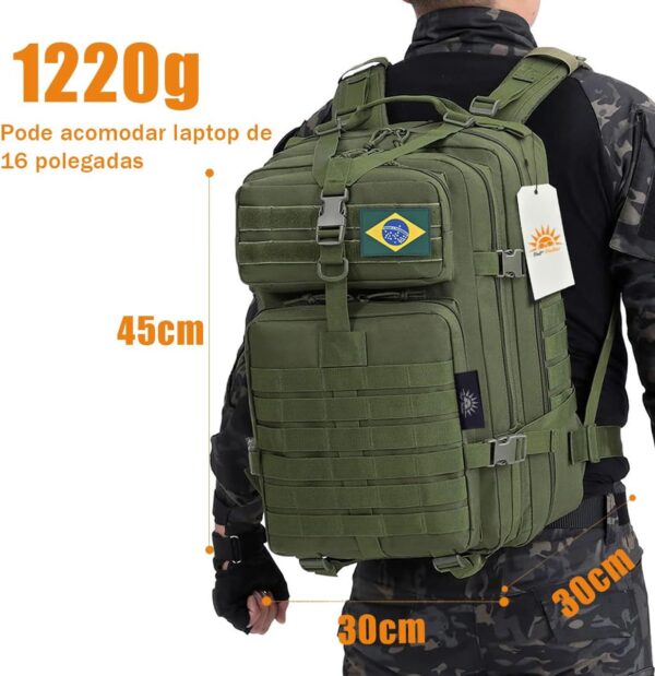 61lo3DZZXkL._AC_SL1200_.jpg 50L Mochila para Viagem Impermeável Masculina Adequado para Trekking, Acampamento.