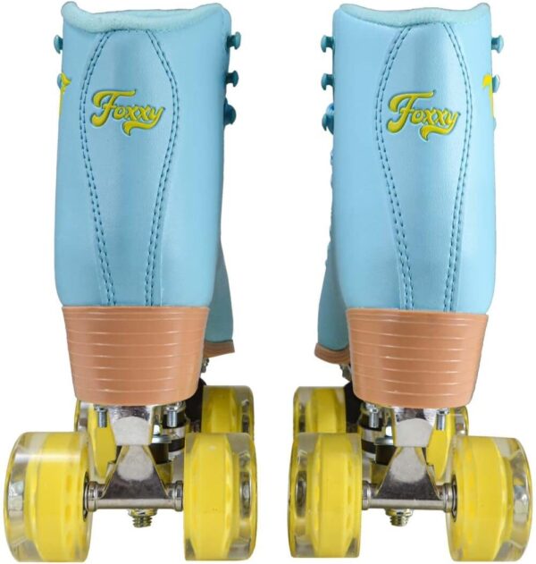 61mGy2jVrLL._AC_SL1240_.jpg Patins Traxart Foxxy Azul Quad - 58mm x 32mm ABEC-5
