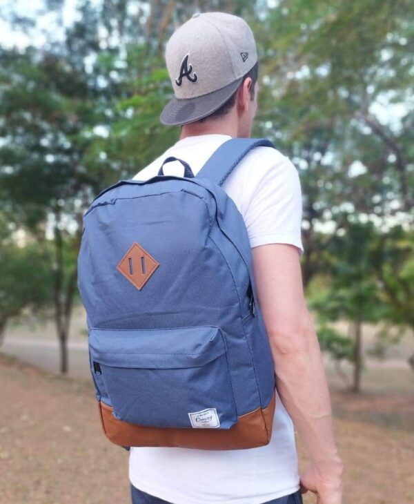 61mSakmKWUL._AC_SL1280_.jpg Mochila Casual, Poliester, Unissex, Azul Escuro