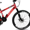 61mZUT5HvdL._AC_SL1500_.jpg Colli Bike, Bicicleta Monaco, Aro 26, Freios a Disco, 21 Velocidades, Alavanca Rapid Fire 3/7V, Pedivela Triplo Aço, Selim Veloce PU C/Carrinho, Guidão Downhill