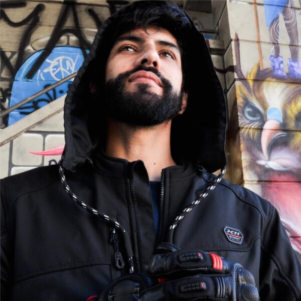 Jaqueta X11 Street Hoody Impermeável Com Forração Térmica Moto Proteção Motociclista Motoqueiro 4G