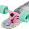 61myRT01S4L._AC_SL1500_.jpg Skate Longboard, 104 cm 8 camadas de bordo canadense Drop Through Longboards para jovens iniciantes (dinossauro)