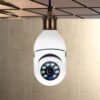 KIT 2 Câmeras de Segurança 2022 Espiã WiFi, 1080P Base E27 com Visão Noturna Infravermelha intercomunicador bidirecional, Câmera Vigilância com Função de Rastreamento Automático - BELLA NET