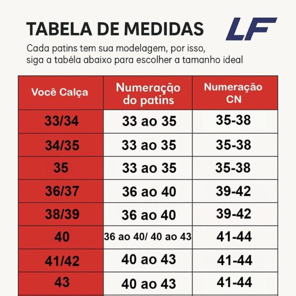 61nUzNgsiYL._AC_SL1024_.jpg Patins In-line (em Linha) Semi Profissional Long Feng Ajustável Roller Abec 7
