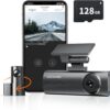 61ndncdFd6L._AC_SL1200_.jpg DDPAI N1 Dual Câmera Veicular Frontal Traseira 1296P+1080P, Dachcam com WiFi, Câmera para Carro com Visão Noturna, Aplicativo, Supercapacitor, Gravação em Loops, Estacionamento 24H (N1+128G Cartão SD)