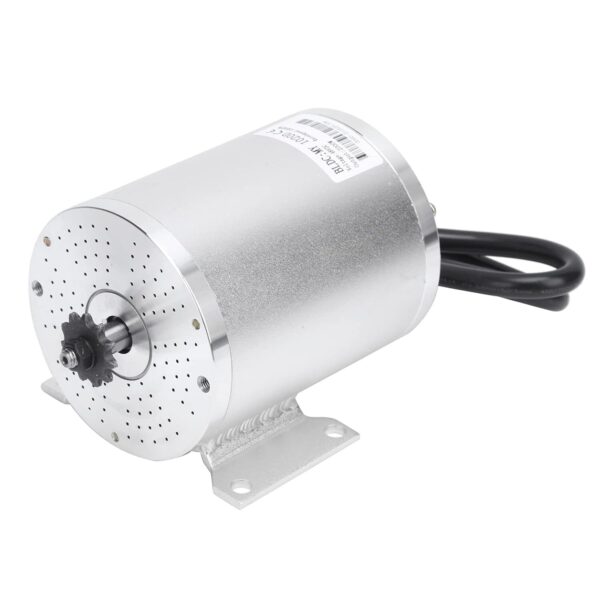 Acouto Motor Sem Escova 48V 2000W Com Controlador - Kit Completo de Conversão de Scooter Elétrico Desempenho de Alta Velocidade, Acelerador de Reversão de 3 Velocidades, Bicicletas Elétricas,