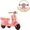 61pW5Bz50AL._AC_SL1200_.jpg Mini Moto Elétrica Scooter Frente e Ré 6V Som e Luz