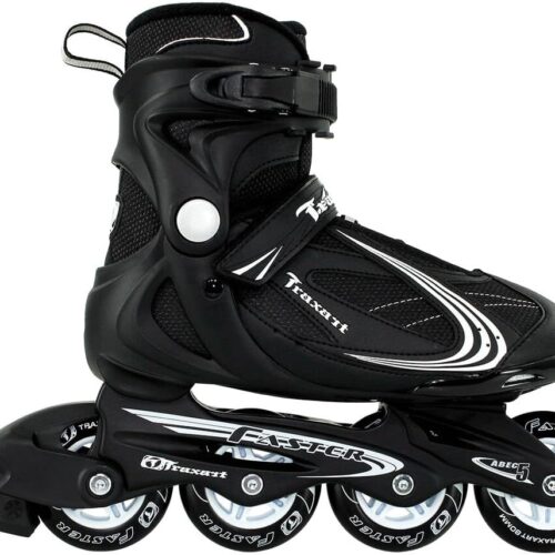 61pgEdFLFZL._AC_SL1080_.jpg Patins Traxart Faster Preto - 80mm ABEC-5