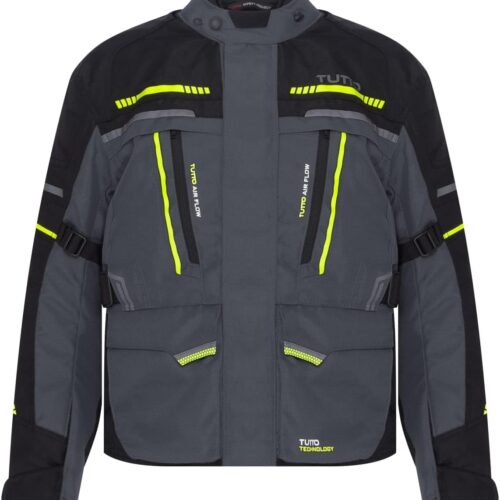 61qCJW8KsKL._AC_SL1500_.jpg Jaqueta Tutto Moto Auguri Parka Cinza (BR, Alfa, XG, Regular, Regular, Cinza)